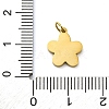 304 Stainless Steel Enamel Charms STAS-E550-71G-04-3