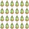 Transparent Glass Pendants GLAA-FZ0001-02J-1