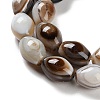 Natural Eye Agate Beads Strands G-NH0019-D03-02-3
