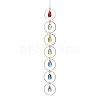 Faceted Glass Suncatchers HJEW-JM01649-02-1