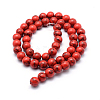 Synthetic Howlite Bead Strand X-G-E439-10mm-01A-2