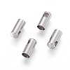 Tarnish Resistant 304 Stainless Steel Cord Ends LS-STAS-F232-01F-P-1