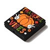 Thanksgiving Theme Silicone Beads SIL-S006-05B-2