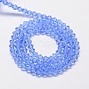 Imitate Austrian Crystal Bicone Glass Beads Strands LS-GLAA-F029-5x5mm-09-2