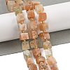 Natural Arusha Sunstone Beads Strands G-G053-B16-03-2