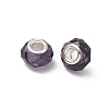 Handmade Glass European Beads X-GPDL25Y-07-3