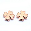 Brass Beads KK-P155-77RG-NR-2