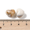 Two Tone Opaque Acrylic Beads MACR-M044-18-3