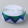 Nylon Jacquard Ribbons OCOR-WH0058-54B-2