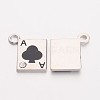 Alloy Enamel Pendants X-EAP031Y-6