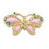 304 Stainless Steel Rhinestone Pendants STAS-C174-14G-02-1
