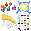 Painting Tools Sets For Children AJEW-L072-06-1