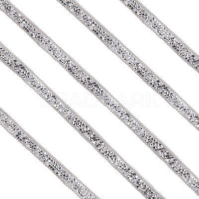 5 Yards Self Adhesive Resin Rhinestone Tape DIY-SP0002-49D-1