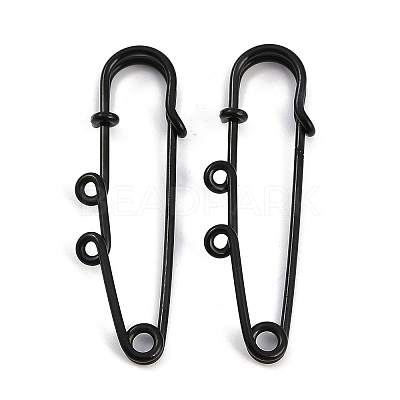 Ion Plating(IP) 304 Stainless Steel Safety Pins Brooch Findings STAS-K252-05A-EB-1