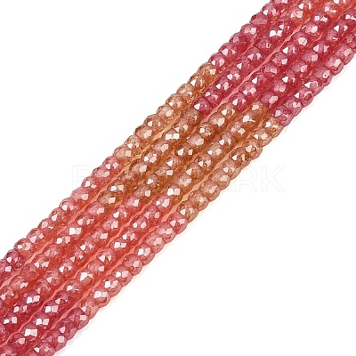 Cubic Zirconia Beads Strands ZIRC-P125-2x3mm-28-1