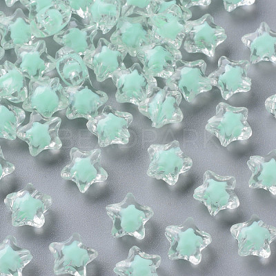 Transparent Acrylic Beads TACR-S152-01A-SS2111-1
