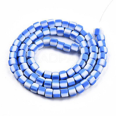 Handmade Polymer Clay Beads Strands CLAY-N010-074-04-1
