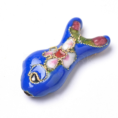 Handmade Cloisonne Beads X-CLB-S006-05-1