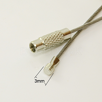 Steel Wire Bracelet Making TWIR-A001-5-1