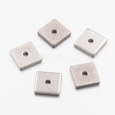 Tarnish Resistant 304 Stainless Steel Spacer Beads X-STAS-E134-19P-1