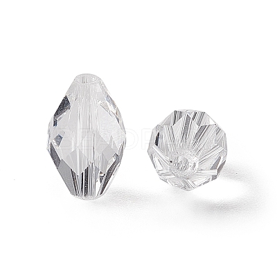 Imitation Austrian Crystal Beads SWAR-F054-9x6mm-01-1