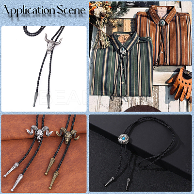 DIY Bolo Tie Making Kit DIY-GF0010-35B-1