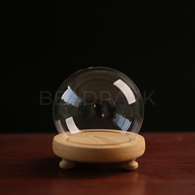 High Borosilicate Glass Dome Cover DJEW-PW0001-22B-01-1