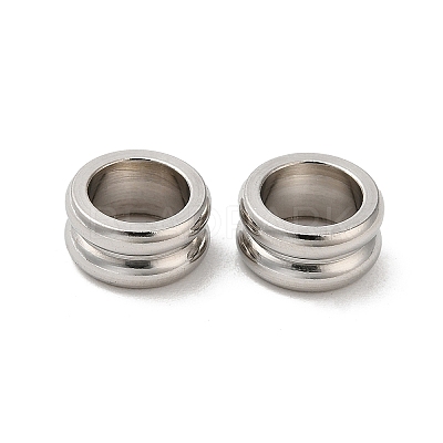 Non-Tarnish 304 Stainless Steel European Beads LS-STAS-H214-05P-1