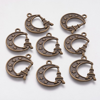 Alloy Pendants PALLOY-A18800-AB-FF-1