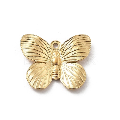 304 Stainless Steel Rhinestone Pendants LS-STAS-D300-01G-09-1
