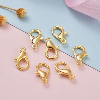 Zinc Alloy Lobster Claw Clasps E105-G-1