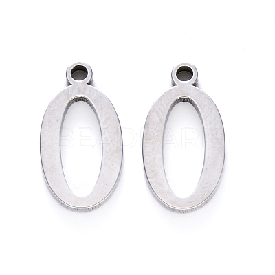 Tarnish Resistant 201 Stainless Steel Charms STAS-R108-00-1