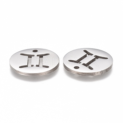Tarnish Resistant 201 Stainless Steel Pendants STAS-Z001-B-06P-1