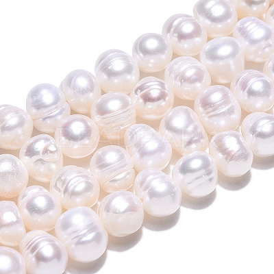 Natural Cultured Freshwater Pearl Beads Strands X-PEAR-N013-05K-1