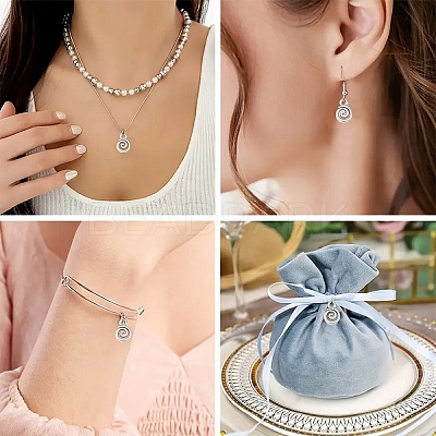 100Pcs Tibetan Style Alloy Charms FIND-YW0008-81-1
