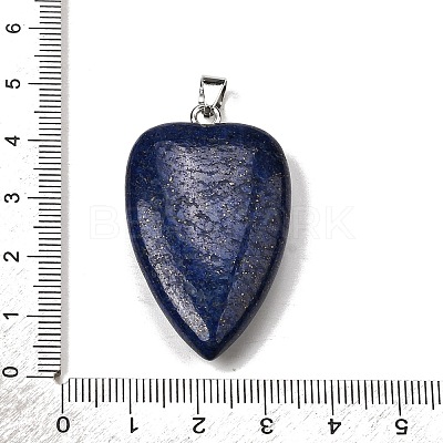 Dyed Natural Lapis Lazuli Pendants G-F820-04P-10-1