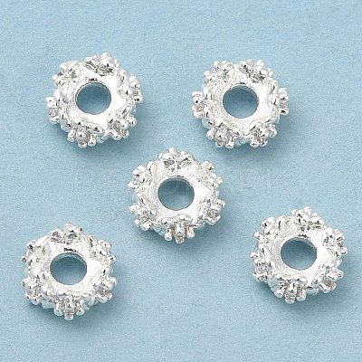 Rack Plating Brass Micro Pave Cubic Zirconia Beads KK-A186-01C-S-1