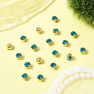 Preciosa® MAXIMA Crystal in Sew-On Cup Y-PRC-SS29-60230-G-1
