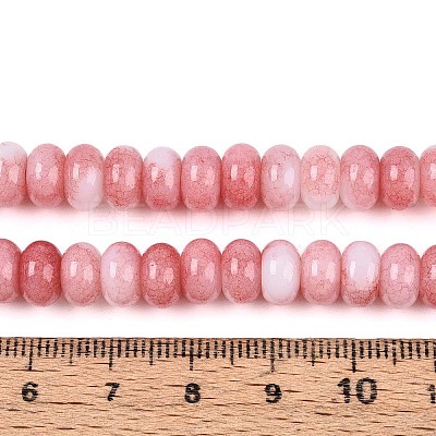 Glass Beads Strands GLAA-N059-5x8mm-40-1