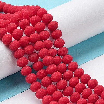Glass Beads Strands X1-EGLA-A034-P6mm-MD22-1