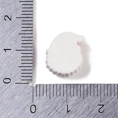 Opaque Christmas Theme Resin Cabochons RESI-H162-06J-1