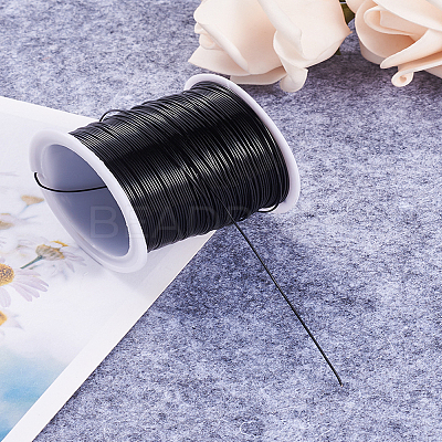 Round Copper Beading Wire for Jewelry Making YS-TAC0004-0.6mm-15-1