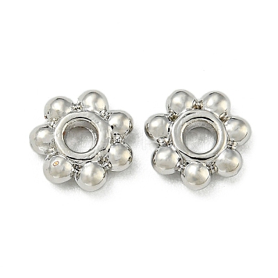 Rack Plating Zinc Alloy Spacer Beads FIND-T071-04P-1