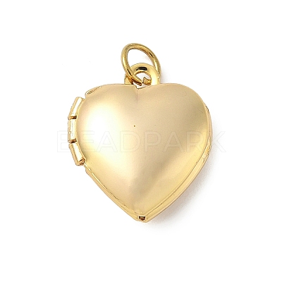 304 Stainless Steel Locket Charms STAS-M120-07A-G-1