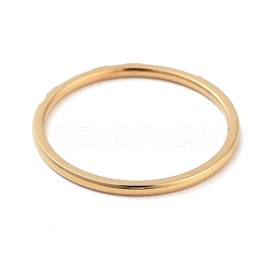 Ion Plating(IP) 304 Stainless Steel Micro Pave Clear Cubic Zirconia Finger Rings RJEW-B068-01C-G-1