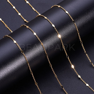 Brass Link Chains CHC-T007-01G-1