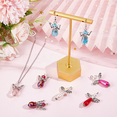 30Pcs 2 Style Alloy Pendants FIND-SC0004-06-1