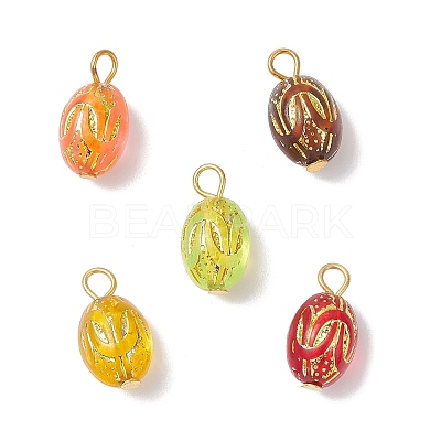 Transparent Acrylic Pendants PALLOY-JF04346-1