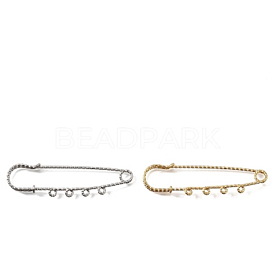 304 Stainless Steel Kilt Pins with 4 Loops STAS-K252-11C-M-1