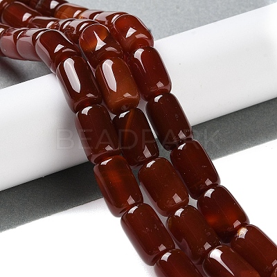Natural Red Agate Beads Strands G-NH0019-A03-03-1